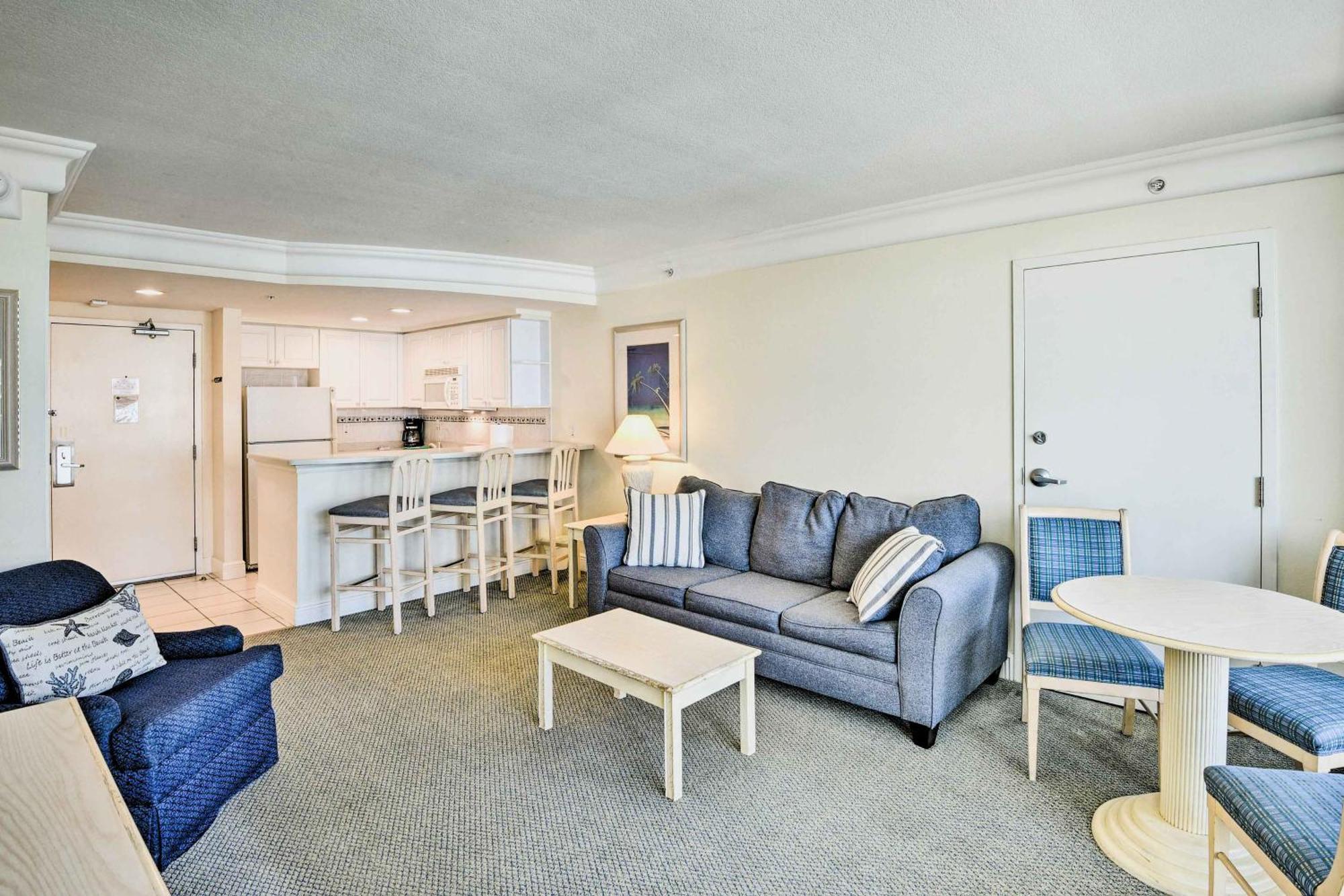 Sunny Daytona Beach Gem With Ocean Views! Exterior photo